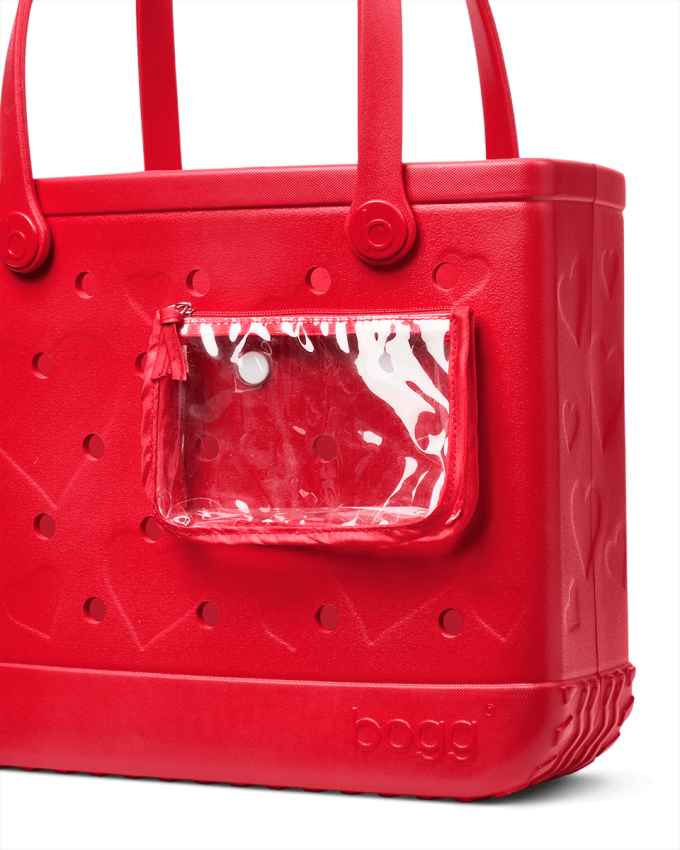 Baby Bogg Bag - Conversation Hearts Bright Red