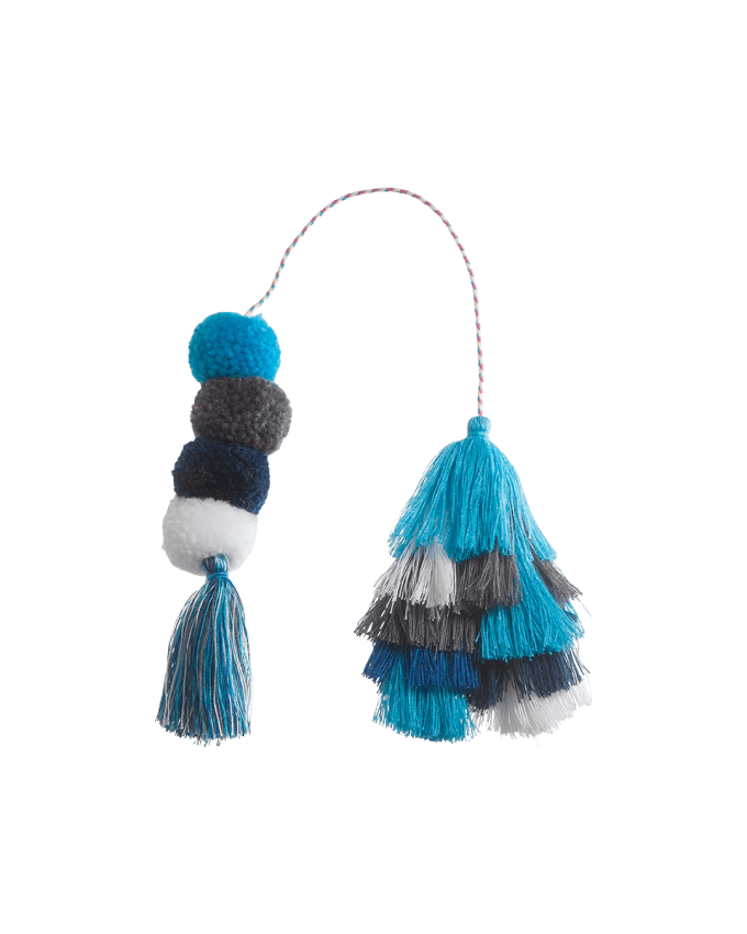 Bogg Bag Bauble - Ocean Double Tassel