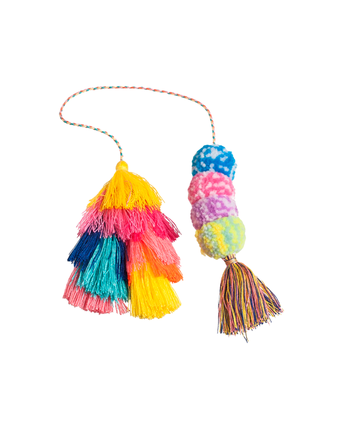 Bogg Bag Bauble - Speckled Double Tassel