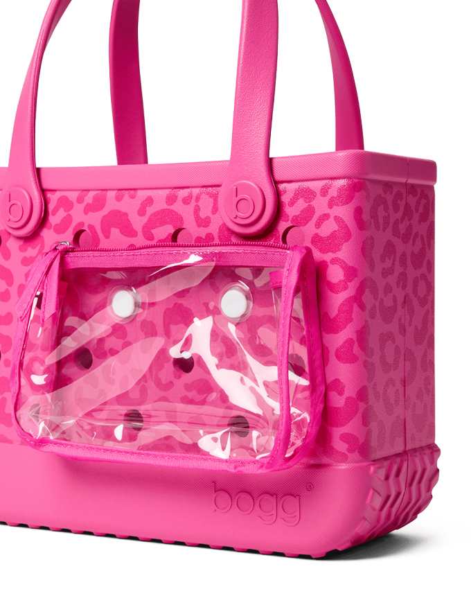 Bitty Bogg Bag - Purrr-fectly Pink Leopard
