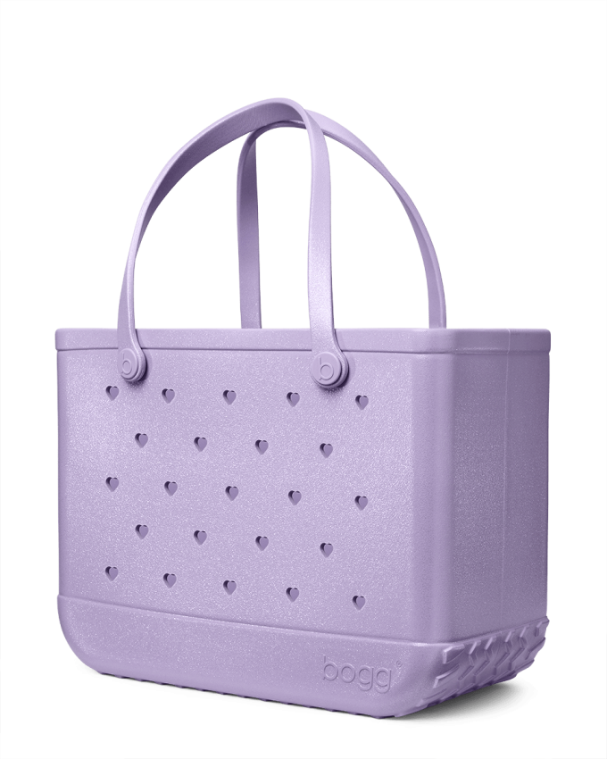 Original Bogg Bag - Heart Shimmer Lilac